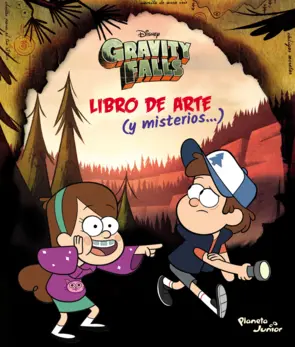 Portada Gravity Falls. Libro de arte y misterios