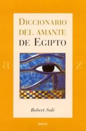 Portada Diccionario del amante de Egipto
