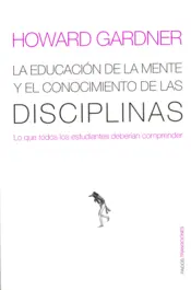 Portada Educ. de la mente y el conoc. de las discipl