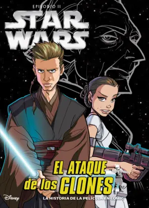 Portada Star Wars. Episodio II. El ataque de los clones