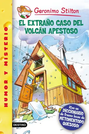 Portada Stilton 39- El extraño caso del volcán apestoso