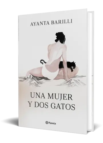 Portada Una mujer y dos gatos