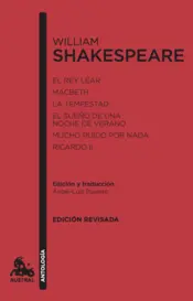 Portada William Shakespeare. Antología