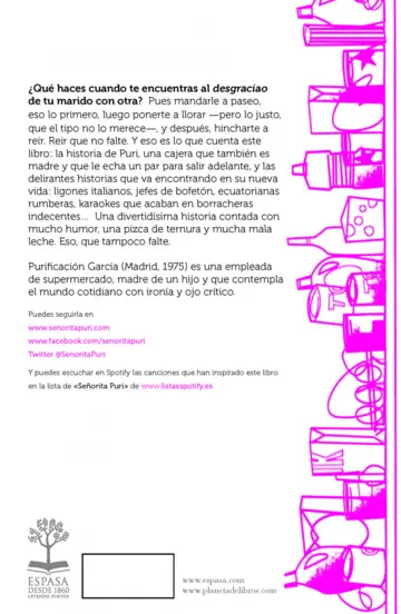 Contraportada Te dejo es jódete al revés