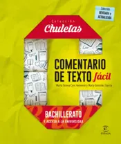 Portada Comentario de texto fácil para bachillerato