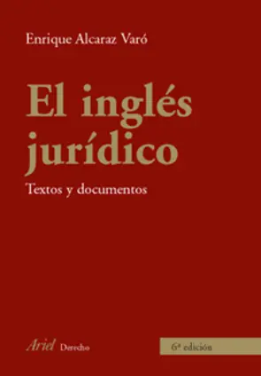 Portada El inglés jurídico