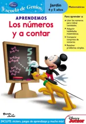 Portada Aprendemos los números y a contar (Mickey)