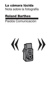 Portada La cámara lucida