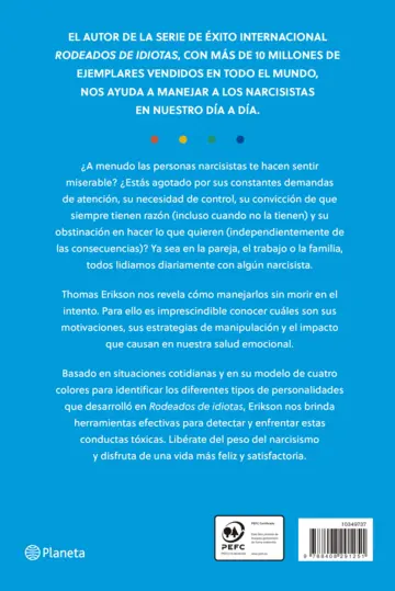 Contraportada Rodeados de narcisistas