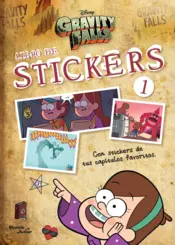Portada Gravity Falls. Libro de stickers
