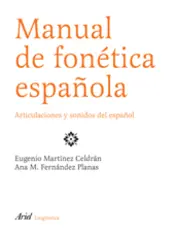 Portada Manual de fonética española