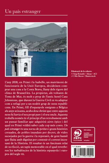 Contraportada Un país estranger