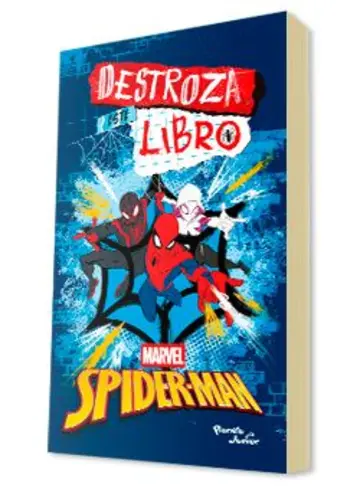 Portada Destroza este libro. Spiderman y el multiverso