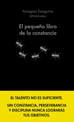 Portada El pequeño libro de la constancia