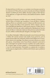 Miniatura contraportada Beren y Lúthien