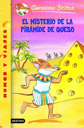 Portada Stilton 16- El misterio de la pirámide de queso