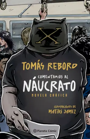 Portada Comentarios al Náucrato. Novela gráfica