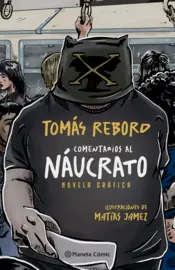 Portada Comentarios al Náucrato. Novela gráfica