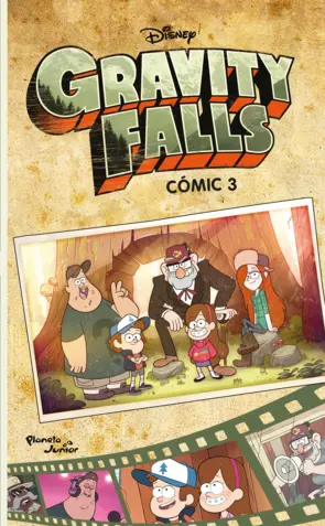 Portada Gravity Falls. Cómic 3