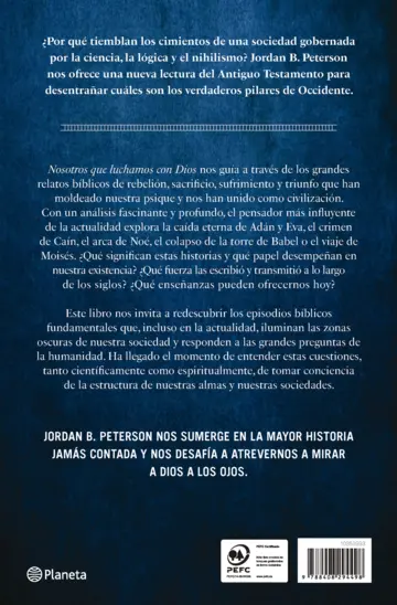 Contraportada Nosotros que luchamos con Dios