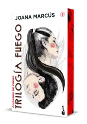 Portada Ciudades de fuego. Edición especial con cantos decorados