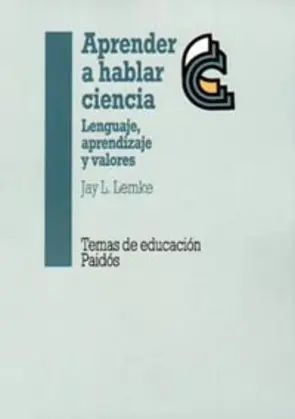 Portada Aprender a hablar ciencia