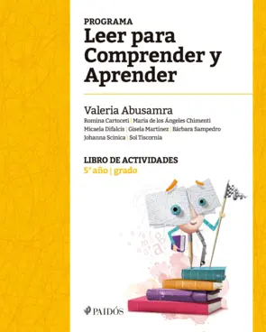 Portada Programa Leer para Comprender y Aprender. Libro de actividades 5° año - grado