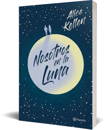 Portada Nosotros en la luna. Tapa dura