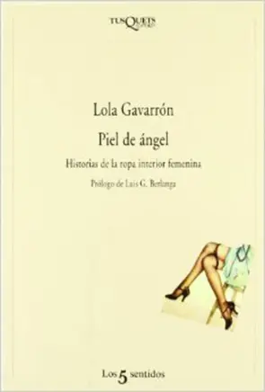 Portada Piel de ángel. Historias de la ropa interior femen