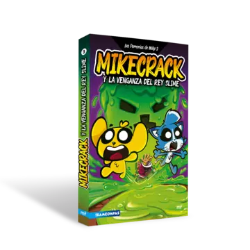 Portada Las Perrerías de Mike 3. Mikecrack y la venganza del rey Slime