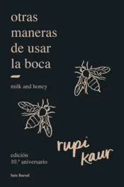 Portada otras maneras de usar la boca (edición 10.º aniversario con cantos tintados)