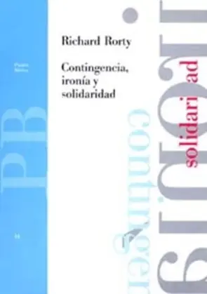 Portada Contingencia, ironia y solidaridad