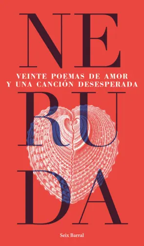 Portada Veinte  poemas de amor y una canción desesperada