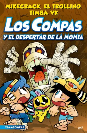 Portada Compas 9. Los Compas y el despertar de la momia