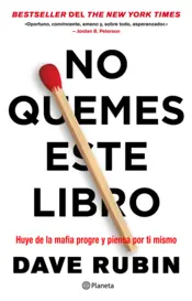 Portada No quemes este libro