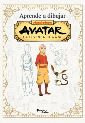 Portada Avatar. La leyenda de Aang. Aprende a dibujar Avatar