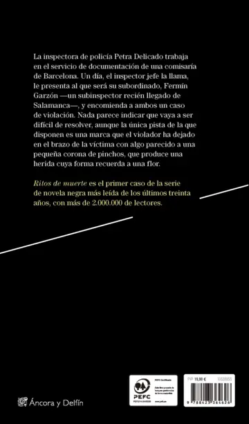 Contraportada Ritos de muerte