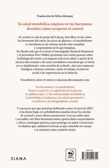 Contraportada Mucho más que el cortisol