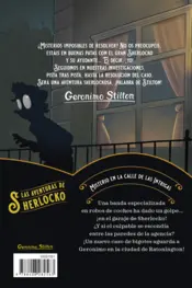 Miniatura contraportada Misterio en la calle de las Intrigas