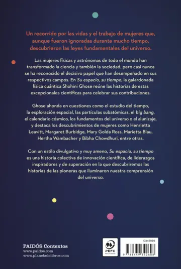 Contraportada Su espacio, su tiempo