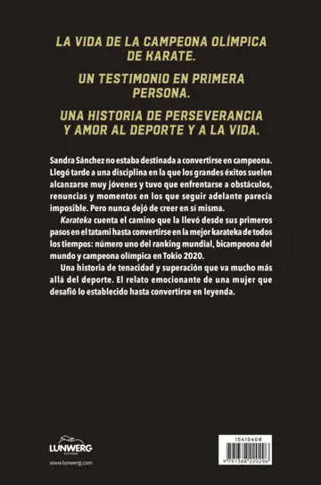 Contraportada Karateka