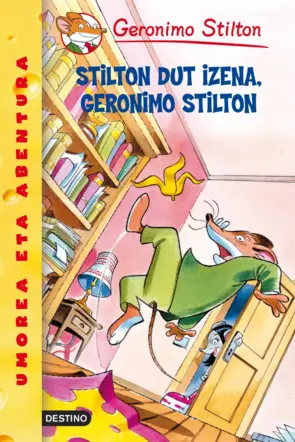 Portada Stilton dut izena, Geronimo Stilton