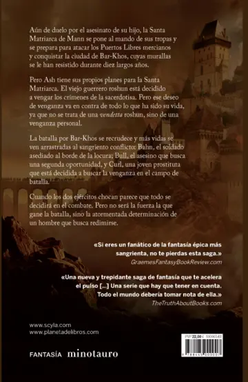 Contraportada El corazón del mundo nº 02/03 Y quedarán las sombras