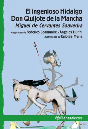 Portada El ingenioso Hidalgo Don Quijote de la Mancha