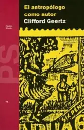 Portada El antropólogo como autor
