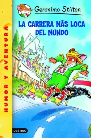Portada Stilton 24- La carrera mas loca del mundo