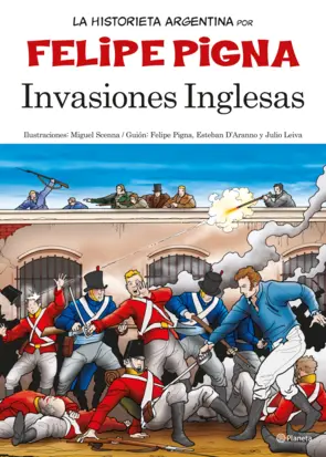 Portada Historieta Argentina- Invasiones inglesas