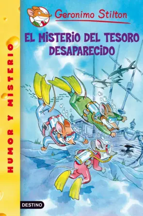 Portada Stilton 9- El misterio del tesoro desaparecido