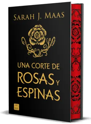 Portada Una corte de rosas y espinas. Edición especial