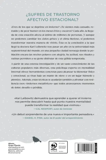 Contraportada Cómo invernar